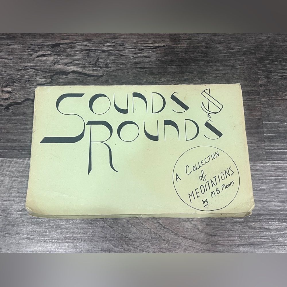 FINAL PRICE Sounds & Rounds Meditation Book